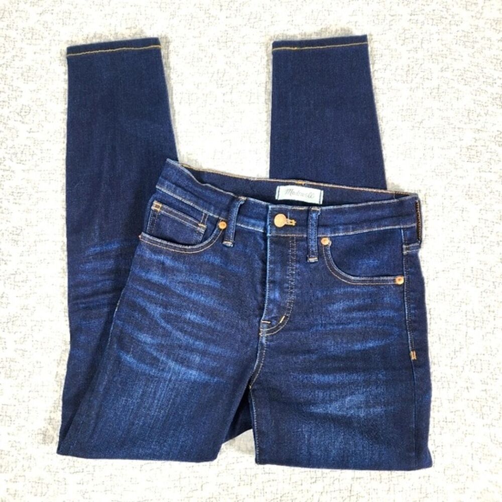 Madewell Dark Wash High Rise Skinny Jeans Size 25